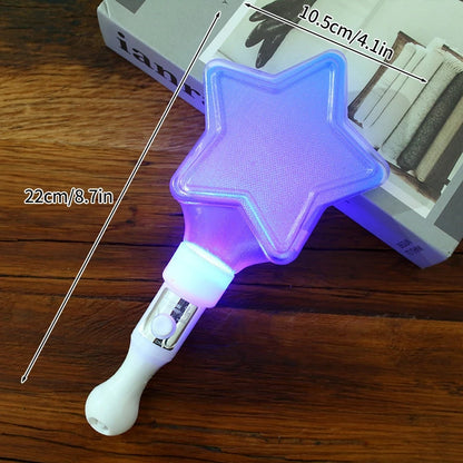 Kpop Lightsticks Glowing Penlight Concert Props Glow in The Dark Light Rods Light Sticks Party Supplies Concert Accessories
