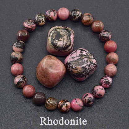 Natural Amethyst Quartz Crystal Bead Bracelet Health Bracelet for Women Weight Loss Fatigue Pressure Fatigue Relief Yoga Jewelry