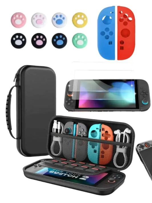 Suitable for Switch 2 storage travel storage bag, game console large capacity storage bag