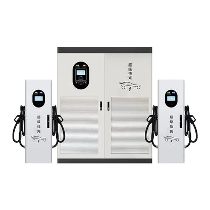 High-Speed 60kW-240kW DC Fast Charging Station, Fast Charging in 30-60 Minutes with CCS, GBT, Chademo, OCPP, and RFID Support