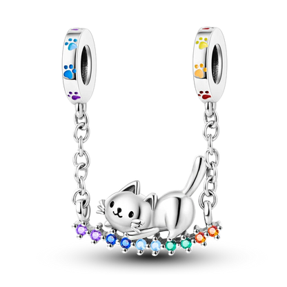 2026 Hot Sale Charms Bead 925 Sterling Silver Pink Butterfly Luminous Firefly Dangle Fit Bangle Bracelet Necklace DIY Jewelry
