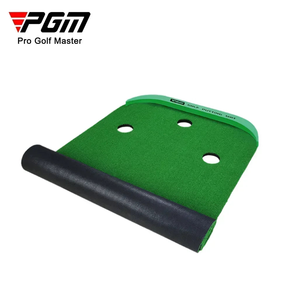 2028PGM Golf Putting Green Indoors Practicing Portable Putting Mini Practice Exercises Blanket Kit Mat Indoor Training GL012