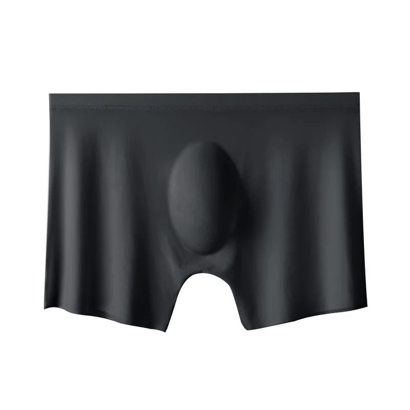 Mens Boxer Shorts Ice Silk Men Panties Seamless Sexy Underwear Man Underpants Panties Male Ultra-thin Breathable Briefs