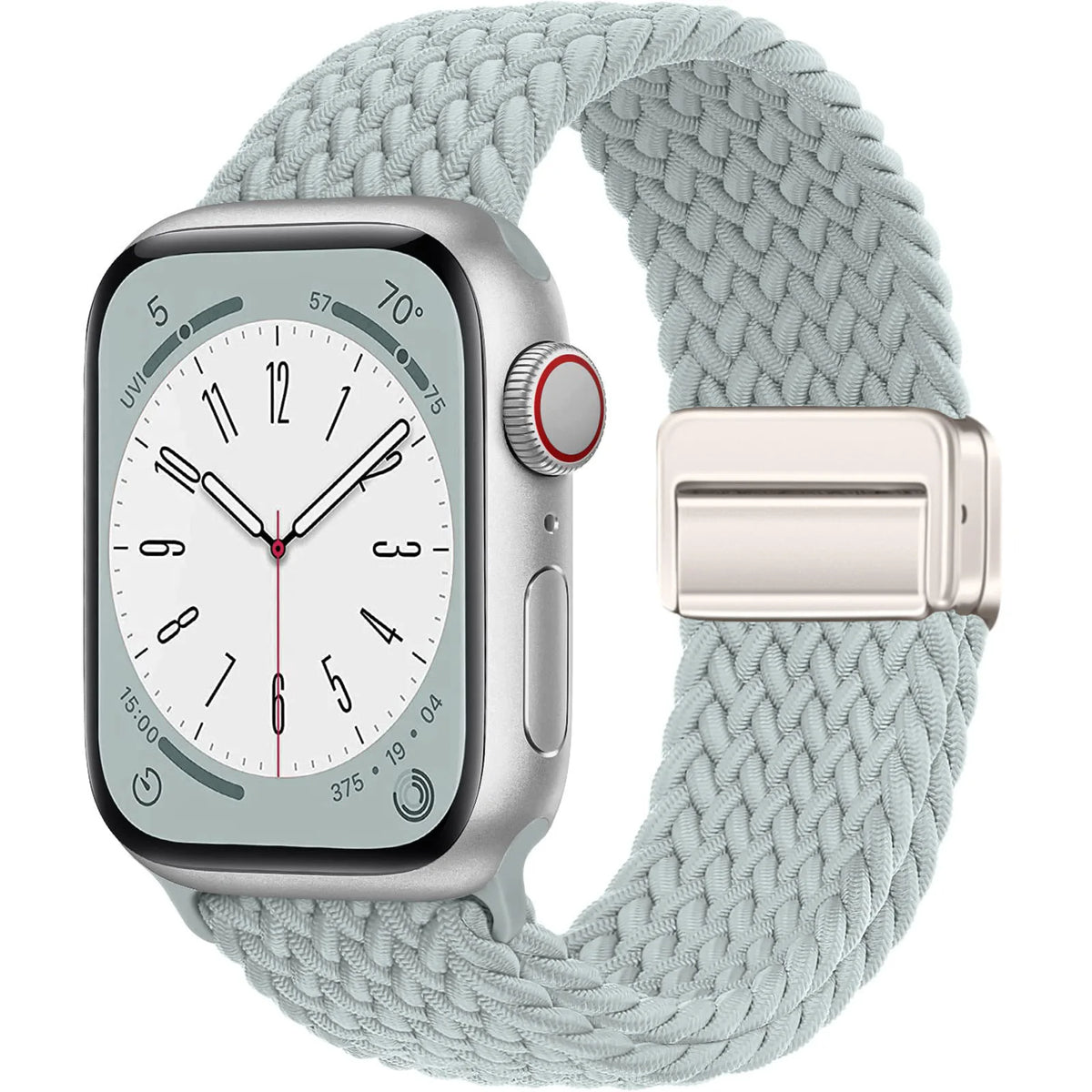 Braided Strap For Apple Watch Bands 40mm 45mm 41mm 44mm 42/46mm 49mm magnetic Bracelet iWatch series se 7 5 6 8 9 10 11 Ultra3 2