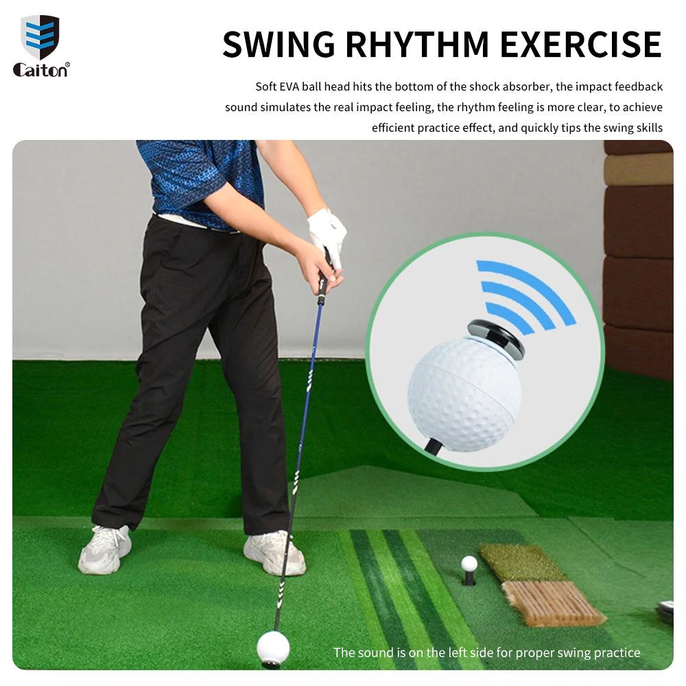 Caiton Golf Swing Trainer (2 Sizes) Boost Swing Confidence, Golf Trainer Aid, Warm Up Swing Trainer