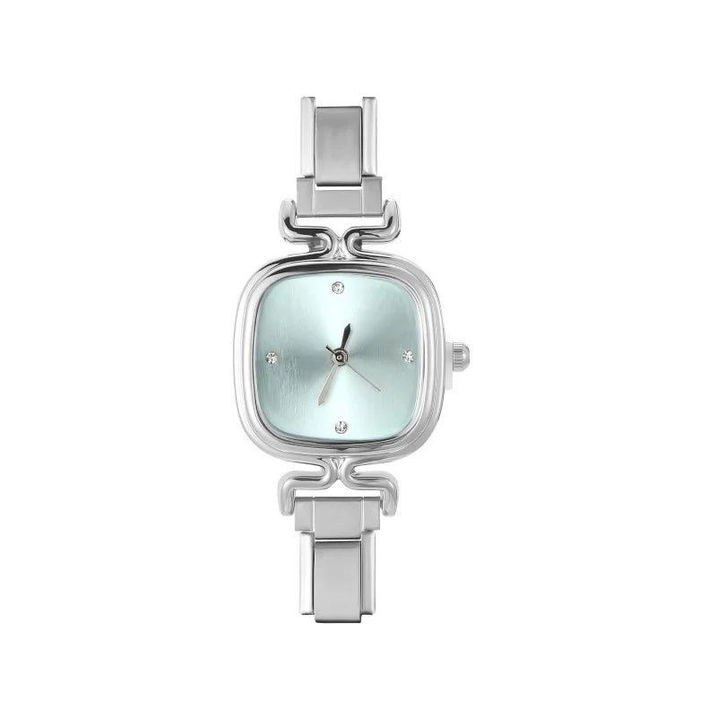 1PC High Quality Men Women's Stainless Steel Round Simple Watch Bracelet Bangle For Friend Wife Birthday Gift DIY Jewelry