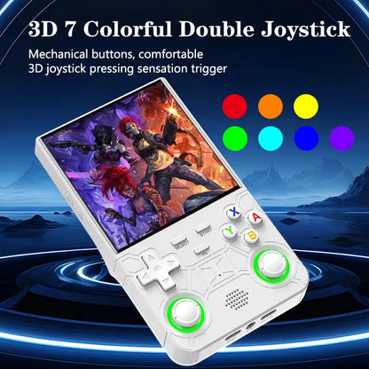 R36Ultra 4.0-inch Retro Handheld Game Console 128GB Portable Video Player Open-Source Linux System for Gaming