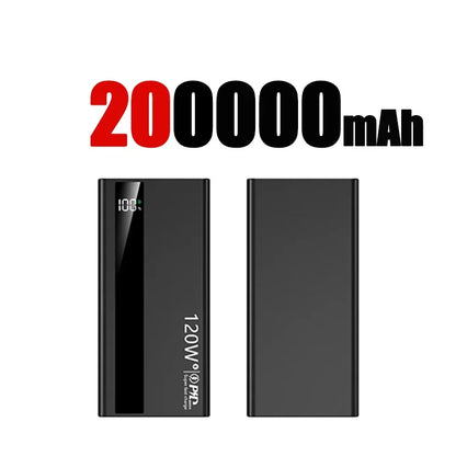 Lenovo 1000000mAh Large Capacity 120W Fast Charging Digital Display Outdoor Power Supply 2026 for Huawei iPhone