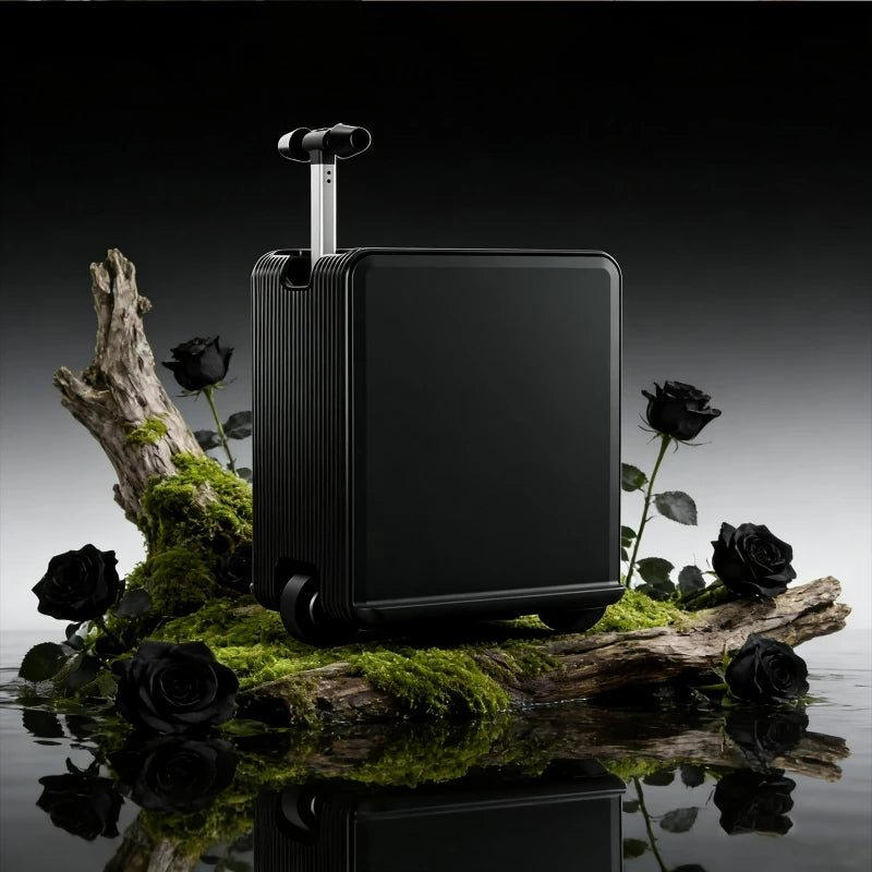 Carry-on Luggage Lightweight Rideable Electric Suitcase Multi-function Password Travel Business Trip Trolley