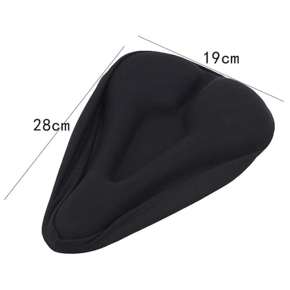 3D Soft Thickened Bicycle Seat Breathable Bicycle Saddle Seat Cover Comfortable Foam Seat Mountain Bike Cycling Pad CushionCover