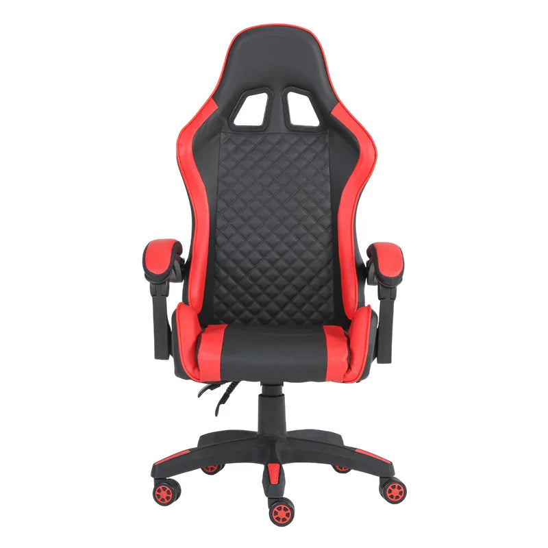 Customized Luxury PU Leather Ergonomic Adjustable Armrest Colorful Sillas Gamer RGB LED Computer Gaming Chair