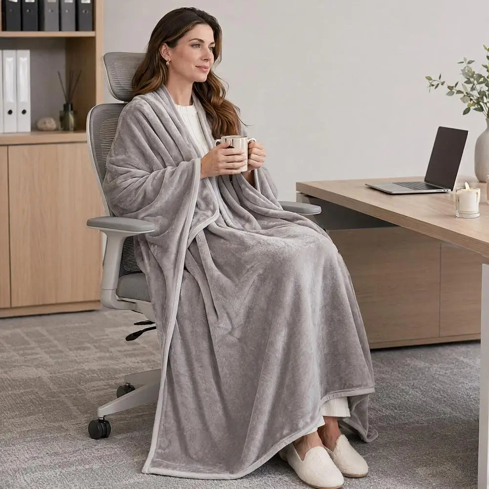 Durable Blanket Solid Color Flannel Throw Blanket Lightweight Plush Bed Cover Soft Fuzzy Sofa Blanket for Cozy Nap Sleeping