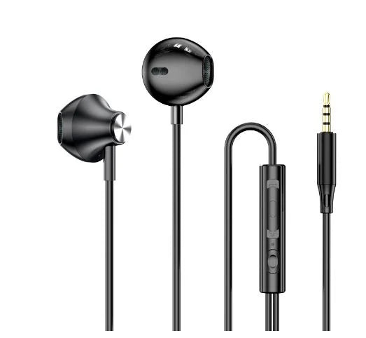 #9D Stereo Type C&3.5mm Gamers Headsets Wired Earphones In-ear Headphone HiFi Bass Earphones for Samsung Earbud In Mic Handsfree