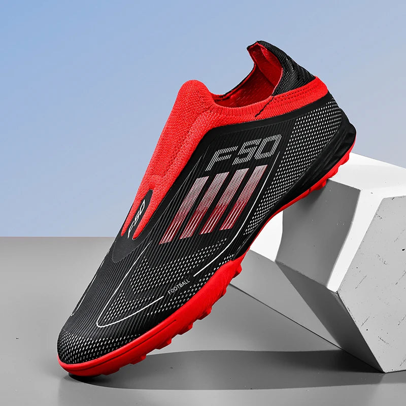 New Men Football Boots Outdoor Sport Breathable Non Slip Long Spikes Training Soccer Shoes Match Boys Cleats Adult Comfortable