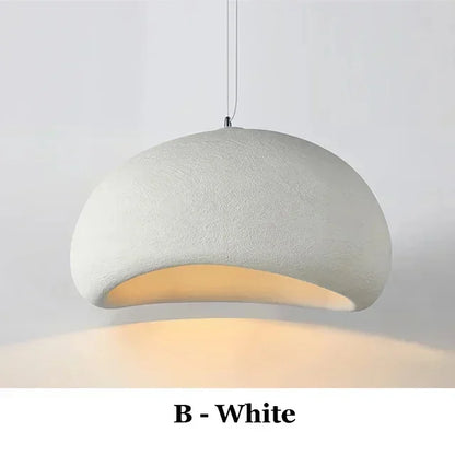 Nordic Wabi Sabi Ceiling Chandelier Modern Dining Table Pendant Lights E27 Home Decor Bedroom Living Room Loft Bar Hanging Lamps