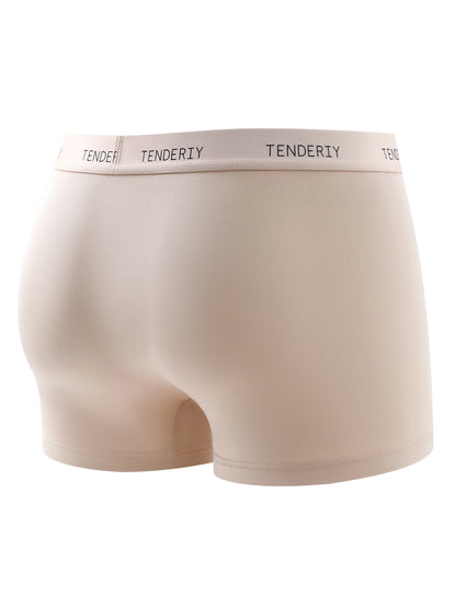 4 Pairs Men's Underwear Breathable, Comfortable and Soft High-Stretch Briefs Trendy Simple Sports Boxer Men's Briefs