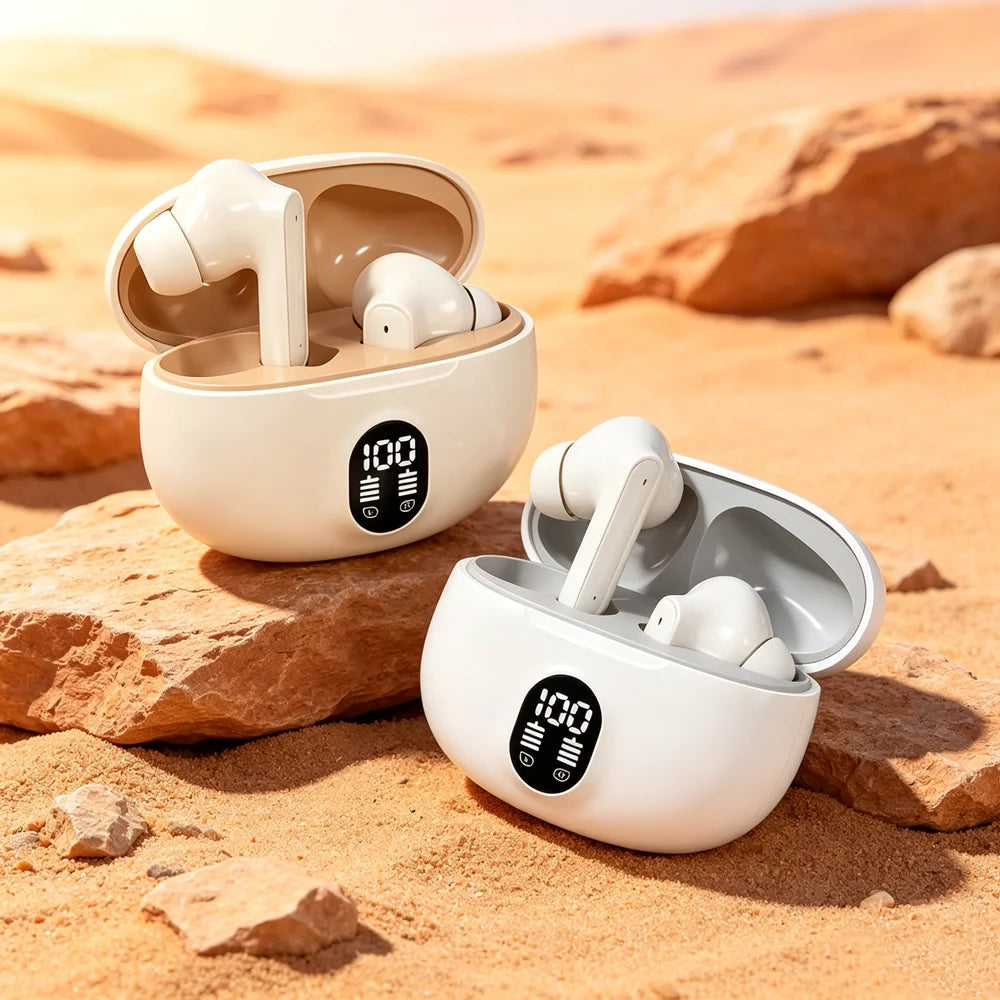 Wireless Earphones Bluetooth Headset Audifonos Bluetooth Smart-touch Bluetooth Headphones Allow Volume Control Without Phones