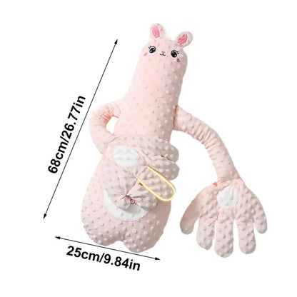Baby Sleeping Patting Doll with Soothing Palm Remote 3 Adjustable Electric Baby Hand Pillow Soothing Palm Patting for Toddler