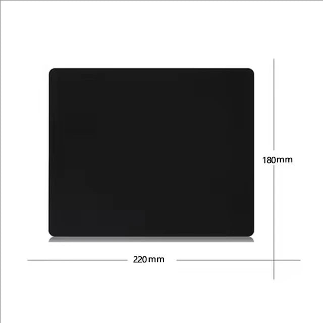 Mouse Pad Gaming Esports Mouse Pad Universal Desktop And Laptop Computer Simple And Pure Black Office Rubber Small Anti Slip Pad