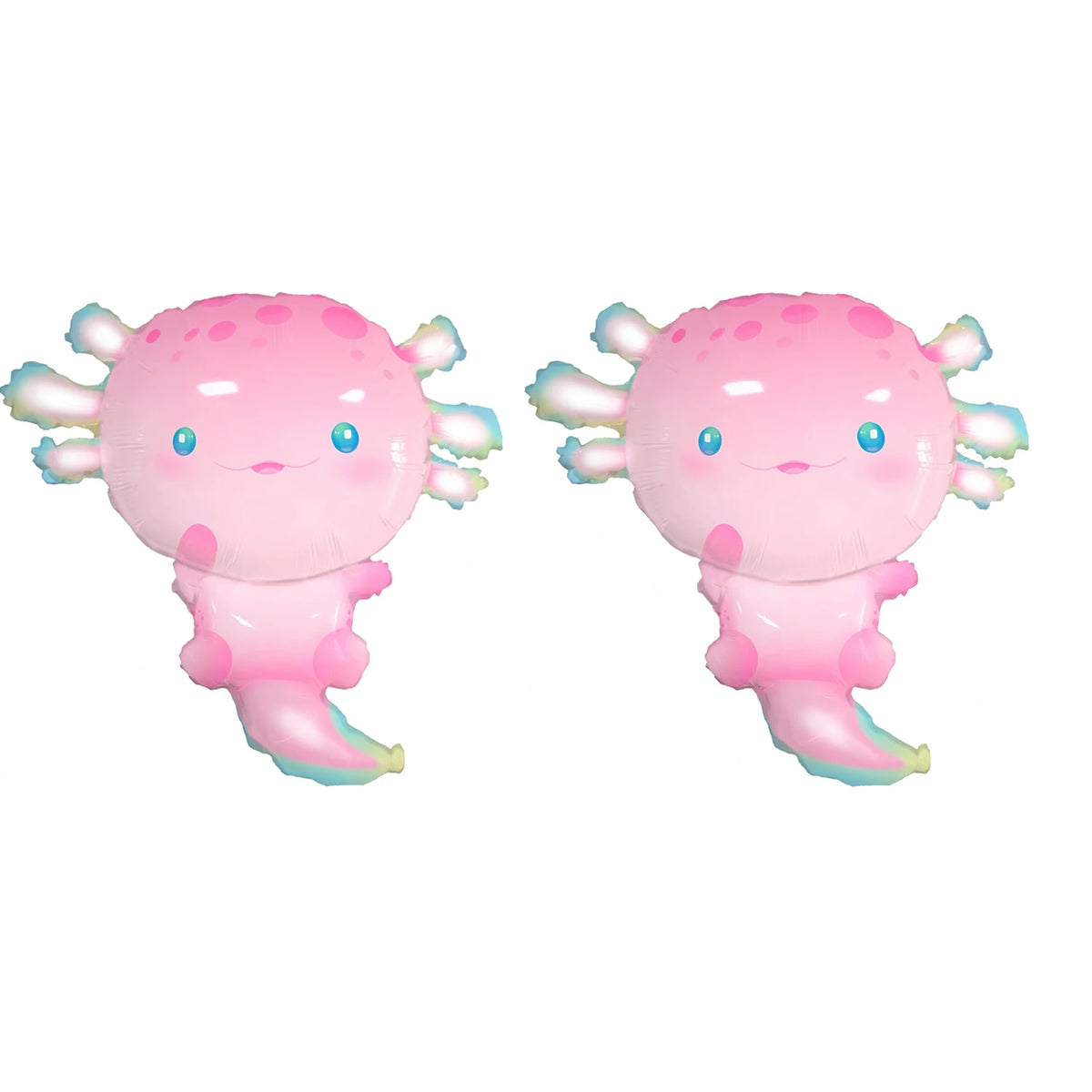 Axolotl  Foil Balloons Cute  Axolotl  Balloons For Summer Beach Pool Axolotl  Party Decoration