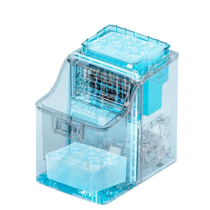 Small Household Square Ice Maker, Antibacterial, Ultra-Large Capacity, Rapid Ice Making