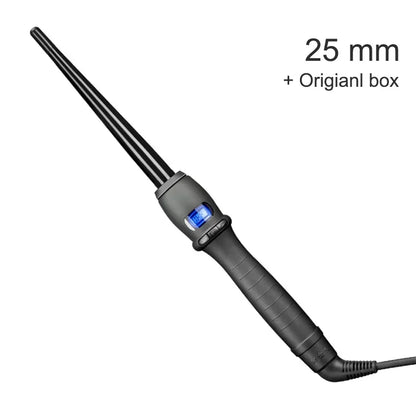 Aofeilei Ceramic Cone Hair Curling Iron Big Waver Electric Curl Hair Curlers with Gloves Cone Shape Hair Styling Tool