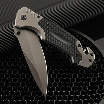 Outdoor Pocket Knife, Portable Knife, Multifunctional Folding Knife , High-Hardness Folding Knife, Camping Gear