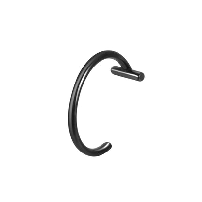 1PC Stainless Steel Fake Nose Ring Hoop Septum Rings Non-Pierced C Clip Lip Ring Earring Fake Nose Piercings Women Body Jewelry
