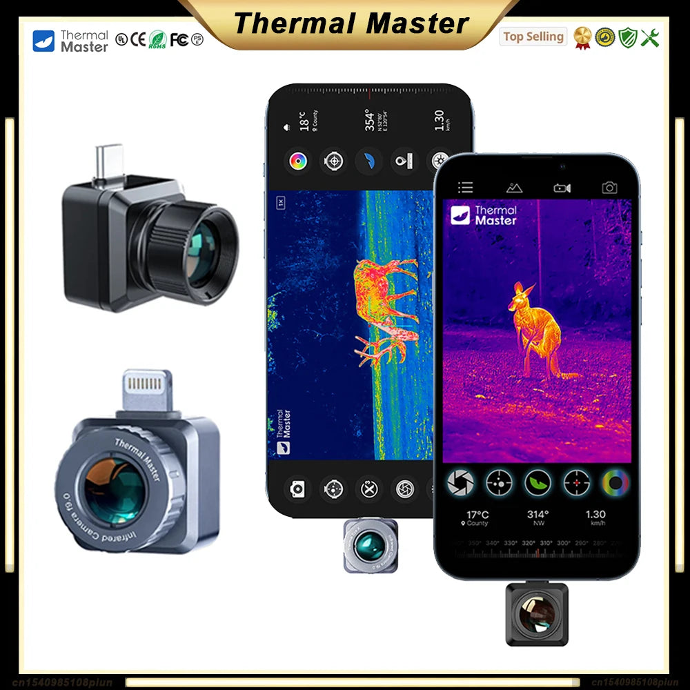 INFIRAY Thermal Master T2 PRO X2 T2 MAX X3 Thermal Camera Hunting Night Vision Thermal Imaging Camera for Phone Thermal Imager