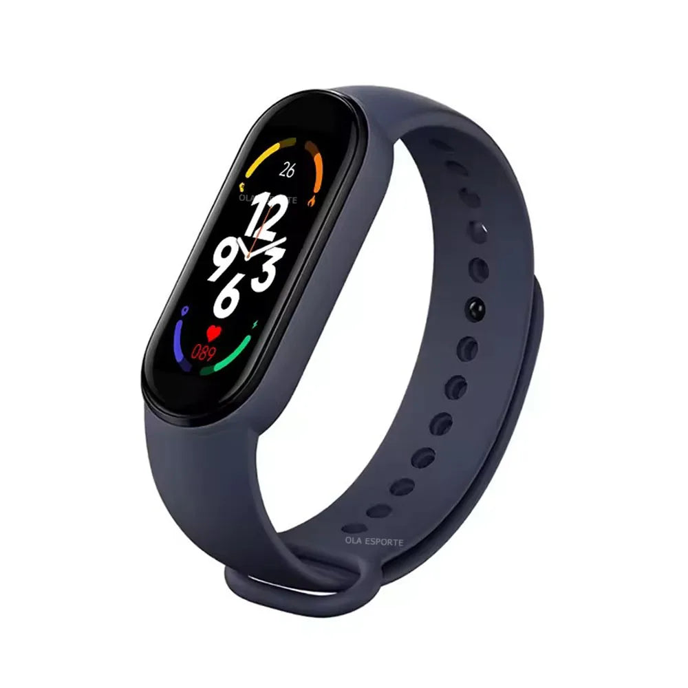 M7 Smartwatch Heart Rate Blood Pressure Monitoring Smart Watch Men Women Fitness Tracker Watch Waterproof Sports Smart Wristband