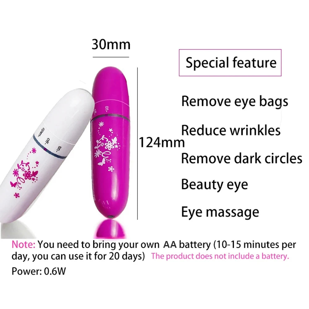 Facial Lifting Vibration Massager Relaxation Tightening Wrinkle Removal Slimming Face Massage Stick Facial Smoothing Beauty Care