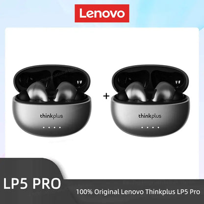 Lenovo LP5 PRO Wireless Bluetooth 5.4 Earphones TWS HiFi Sound Headphones Gaming Sports Earbuds LP5Pro Headset with Mic 2026
