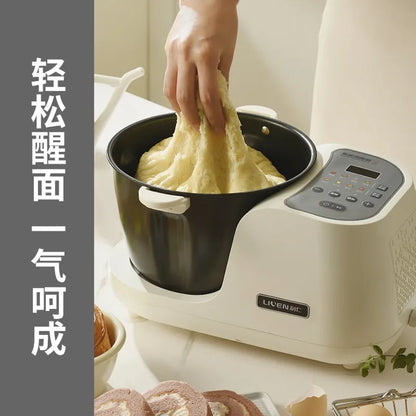 Automatic Noodle Kneading Machine Household Large Capacity Pasta Maker Intelligent Flour Mixer Cooking Machine