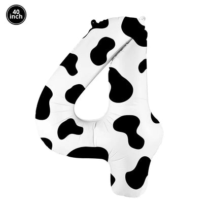 Cow Happy Birthday Cake Decoration Cow Cake Topper for Farm Cow Birthday Party Decoration Supplies