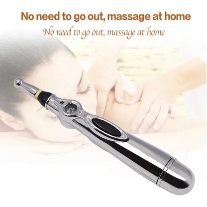 5 in 1 Electronic Acupuncture Pen Meridian Energy Pulse Massage Pen Acupoint Stimulation Pain Relief Muscle Relaxation Portable