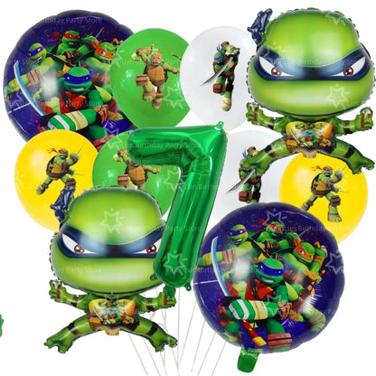 Cartoon Turtles Birthday Party Decorations Tableware Tablecloth Cup Plate Bag Napkins Balloon Baby Shower Turtles Party Favors