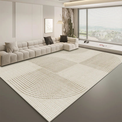 VIKAMA Modern Minimalist Geometric Carpet Scandinavian Style Living Room Large Size Soft And Easy To Clean Floor Mats Home Decor