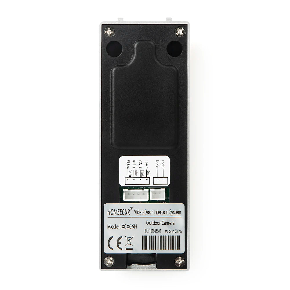 (Not Standalone) HOMSECUR M6-AHD 2MP 1080P Doorbell Camera For XSL Video Door Phone Intercom Doorbell