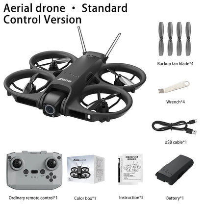 New Z906 Mini FPV Drone Big Screen Remote Electric Adjust 4K Camera 3-Side Obstacle Avoidance Optical Flow Sale Landing Pad Only