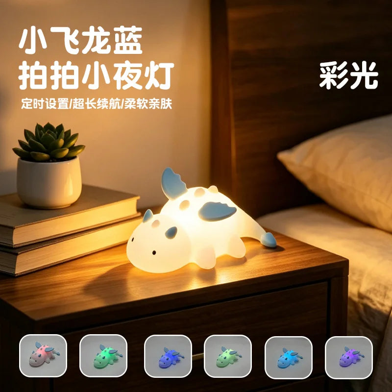 Kawaii Pusheen Night Light Desk Accessories Reading Light Table Lamp Glow in The Dark Christmas Gift Party Favor