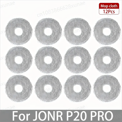 For JONR P20 PRO / T5 Pro Robot Vacuum Cleaner Accessories Main Side Brush Hepa Filter Mop Cloth Dust Bag Replacement