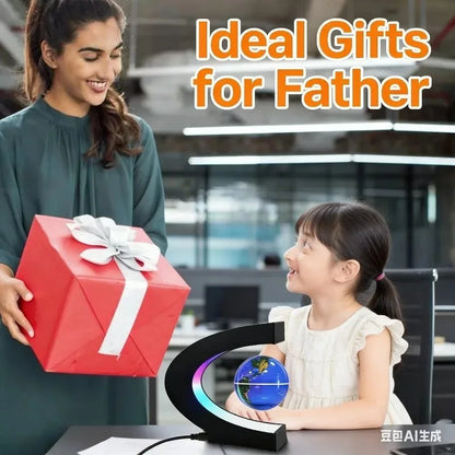 Magnetic Levitating Globe LED Night Light Floating Globe Lamp Cool Tech Gift for Kids Boys Girls Birthday Toy Home Office Decor