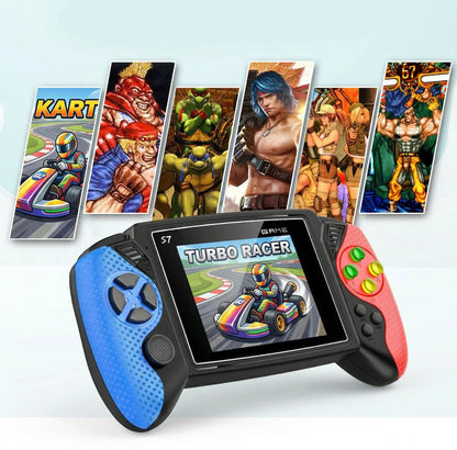 New S7 Retro Handheld Game Console 3.5 inch LCD Screen Built-in 620 Games Console Rechargeable Nostalgic Game Console for Kids