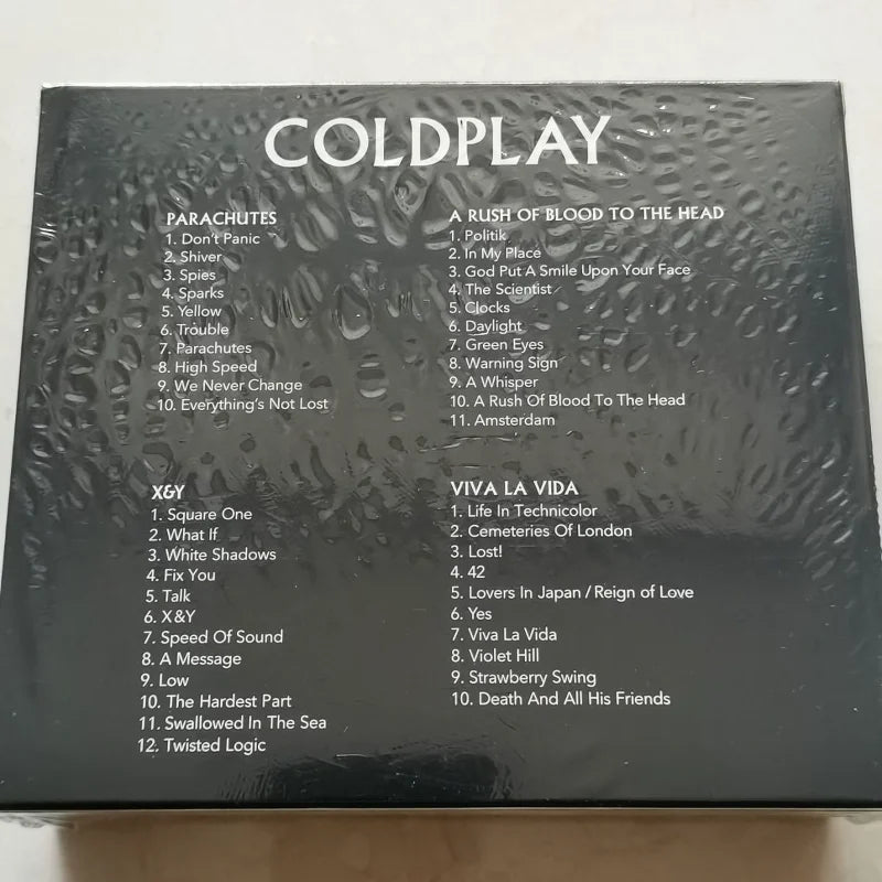 European Alternative Rock Band CD Set Classic Album CD Box 4CD