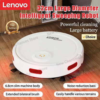 Lenovo 32cm Large Diameter Intelligent Sweeping Robot Lazy Household Cleaning Machine Sweeping Sucking Mopping Fully Automatic