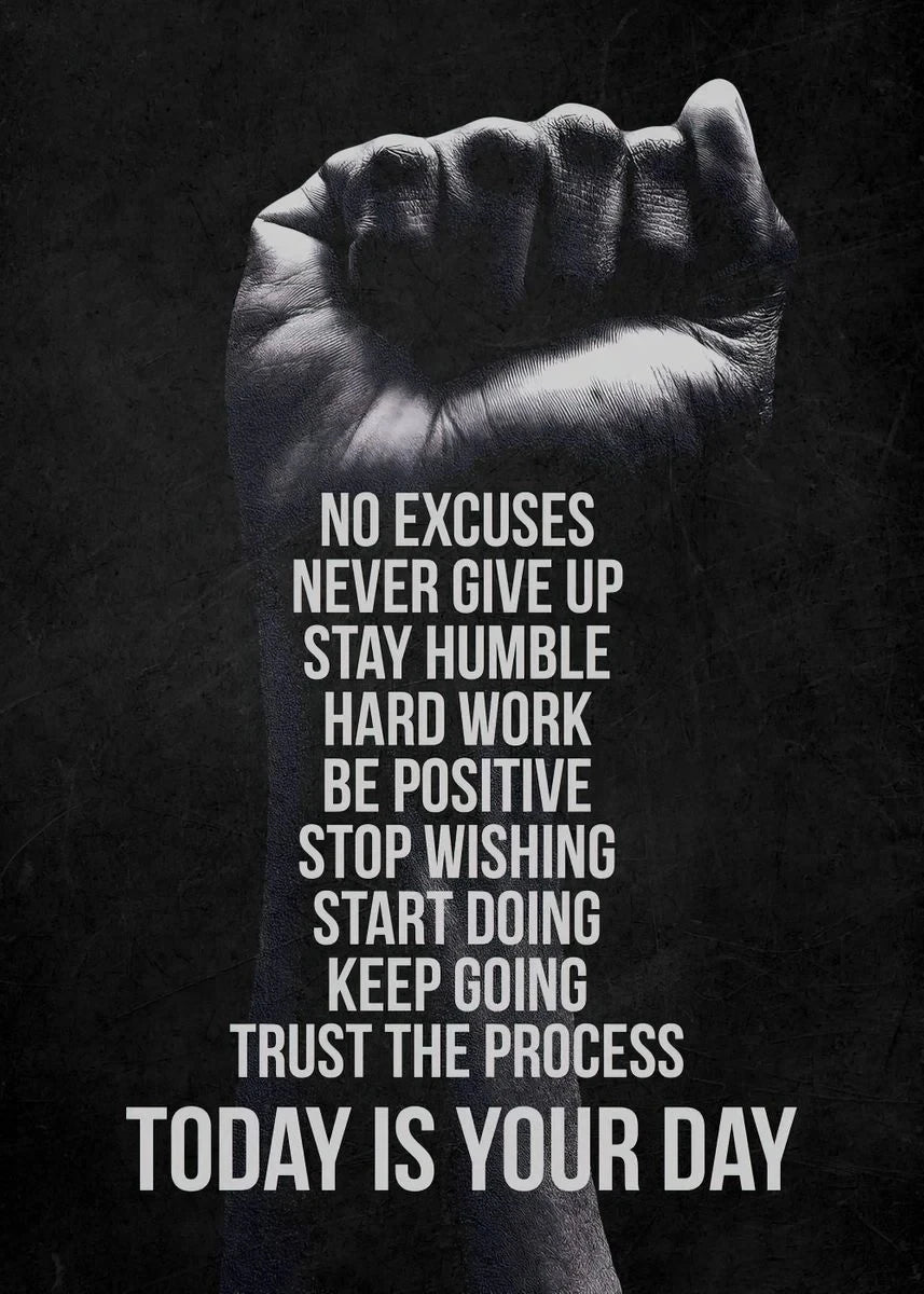 Motivational Quotes Success Poster Lion Mindset Is Everything Canvas Painting Print Art  Room Office Home Wall Picture Decor