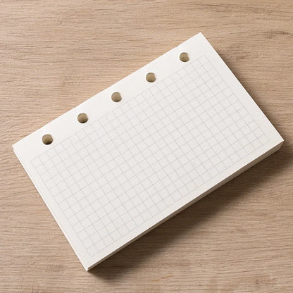 Refillable Dot Grid & Lined Paper Journal Planner Weekly Monthly Agenda To Do List Notebook Portable Office School Stationery Organizer Set