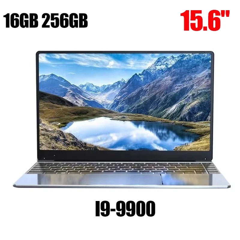 2026 HOT 15.6" Laptop 32GB 2TB Windows 11 Intel Core I9-9900 Gaming Computer PC 1920*1080 HD Gamer Office Ultra Slim Notebook