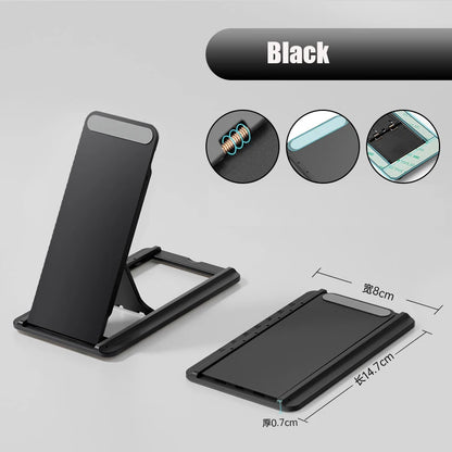 Portable Tablet Stand Foldable Storage Portable Sticky Creative Tablet Bracket for Ipad Desktop E-Reader Bracket Tablet Holder