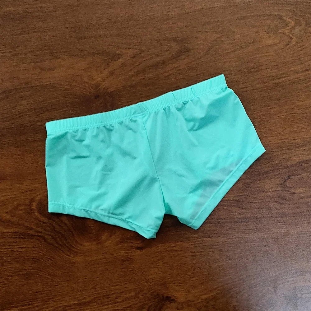 Man Underwear Men's Ice Silk Boxer Shorts Cool Underpants Summer Sexy Thin Panties U Pouch Lingerie Wholesale Price M-XXL
